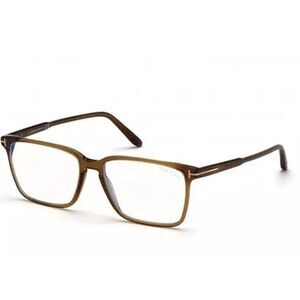 New Authentic Tom Ford FT5696-B-048-56 Eyeglasses